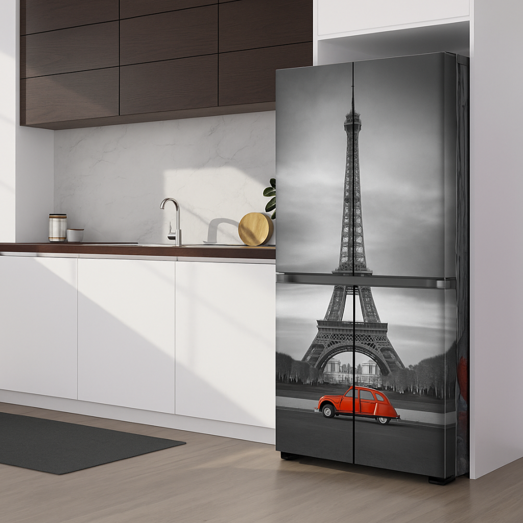 Adesivo de Geladeira Tema Paris - Imagem 8