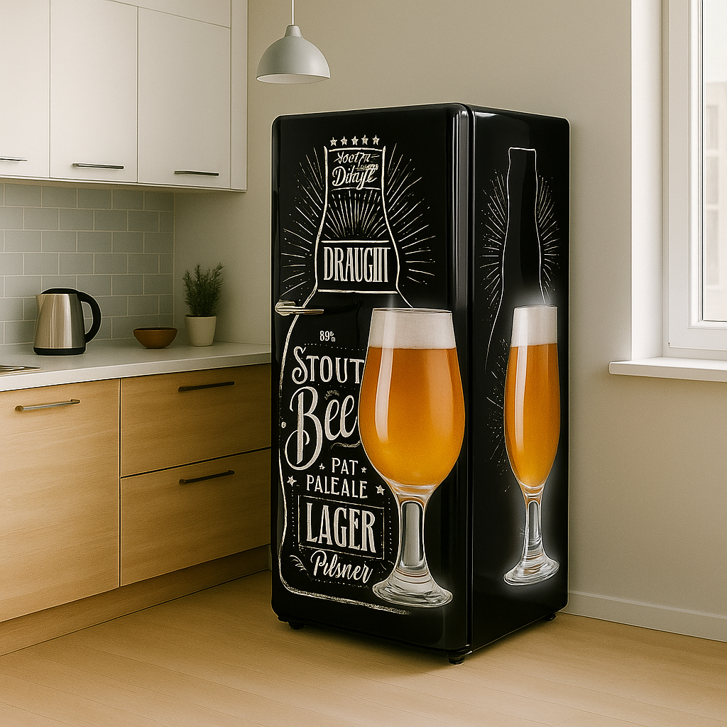 Adesivo de Geladeira Tema Cerveja - Imagem 3