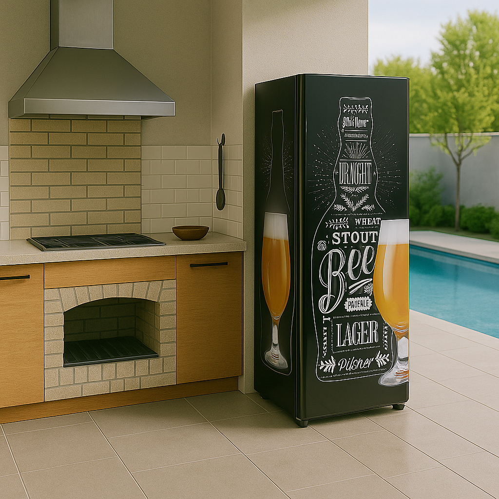 Adesivo de Geladeira Tema Cerveja - Imagem 6
