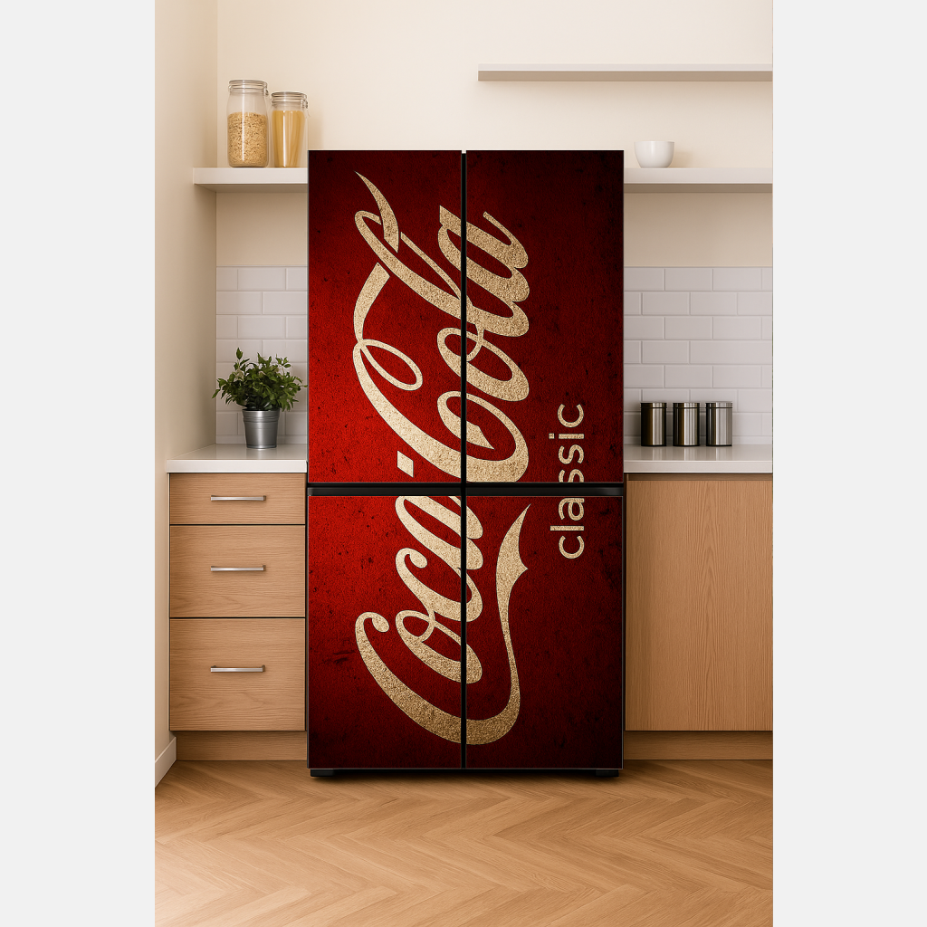 Coca Cola Fridge Wrap - Image 1