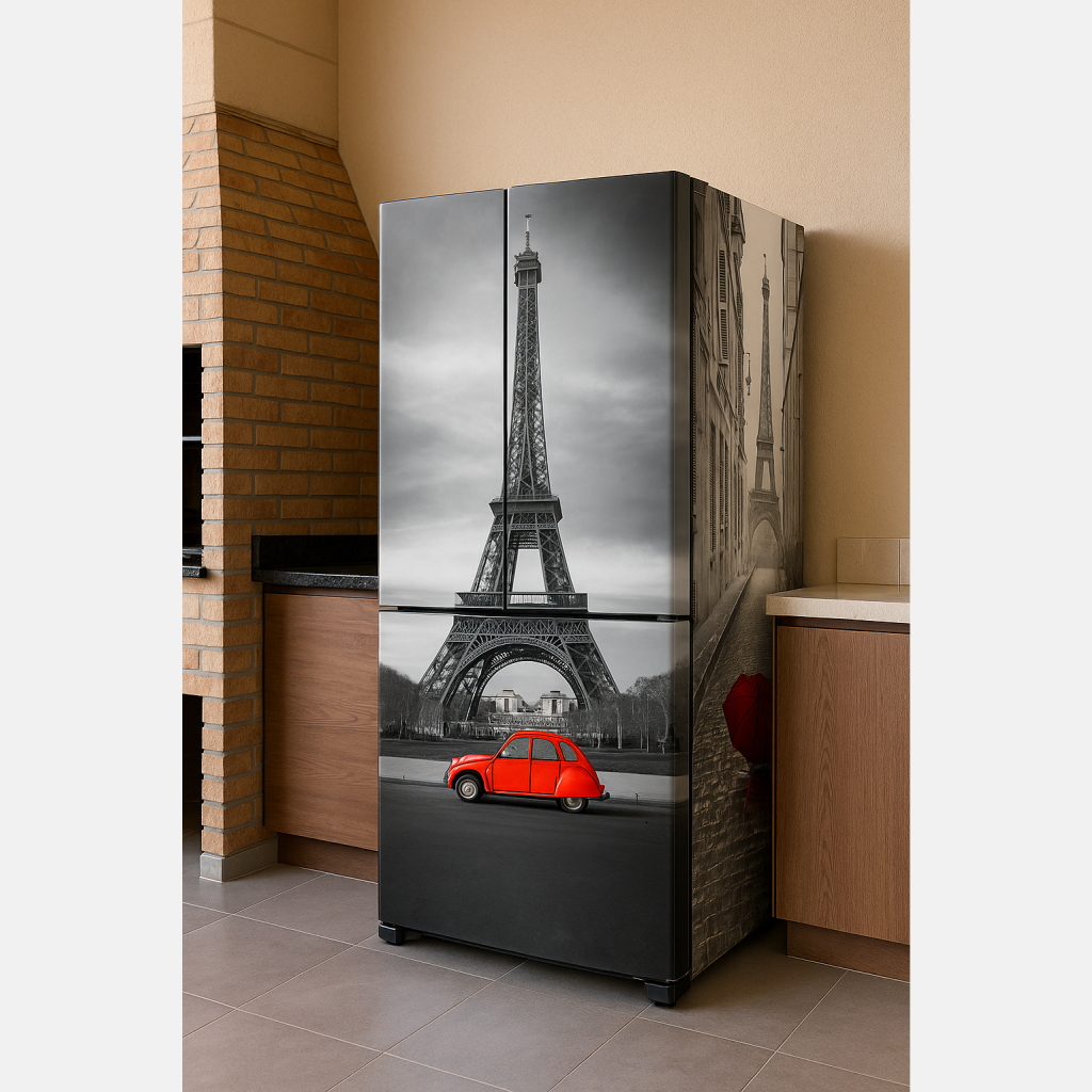 Paris Fridge Wrap - Image 1